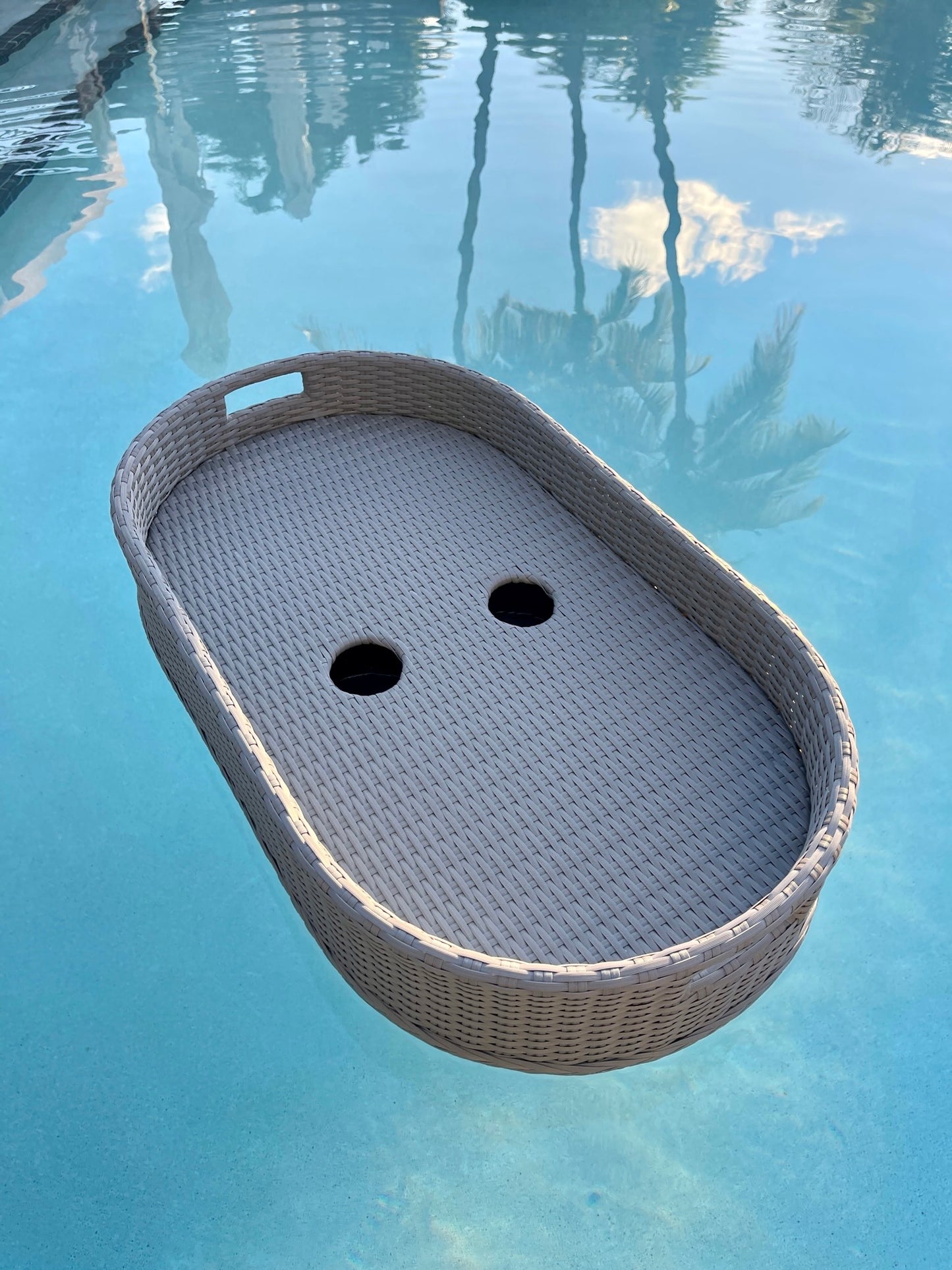 XL Serving Tray - Dolphin Grey