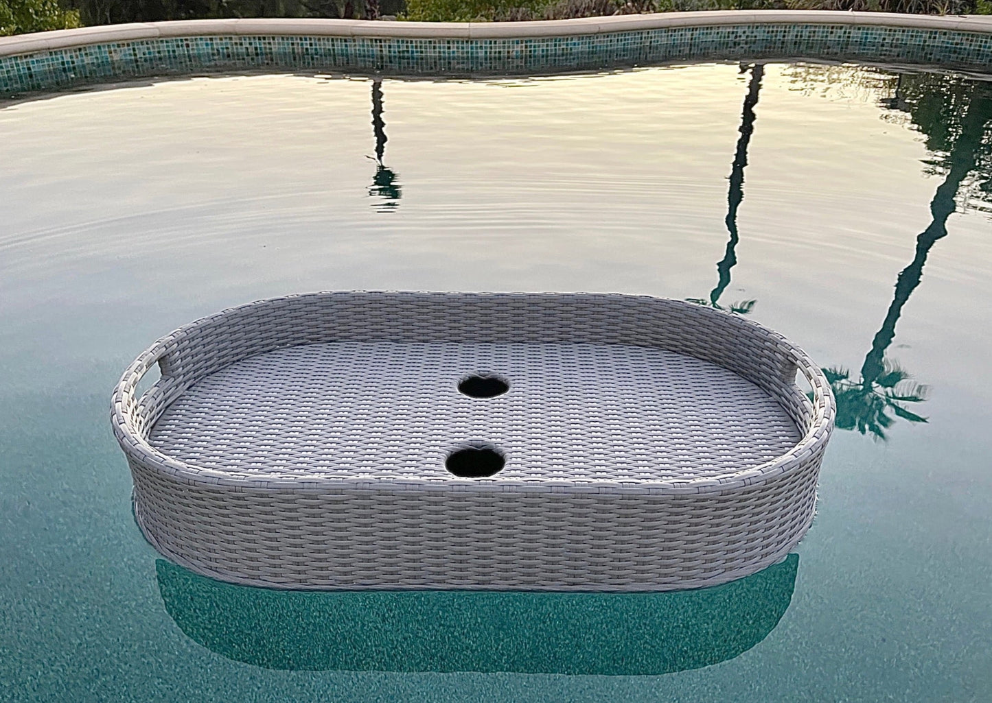XL Serving Tray - Dolphin Grey